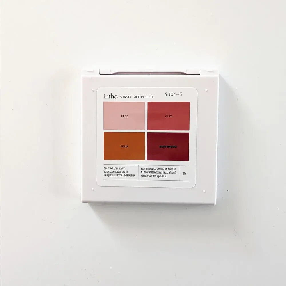 Lithe Sunset Face Palette (full size)